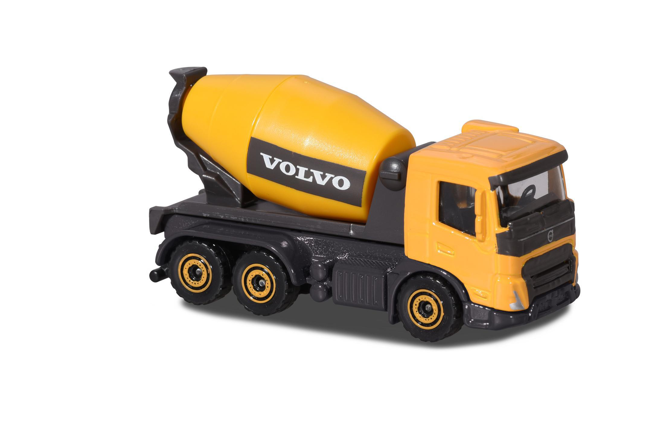 MAJORETTE Volvo Gelb Spielset 3er 2-sortiert Geschenkset Spielzeugautos
