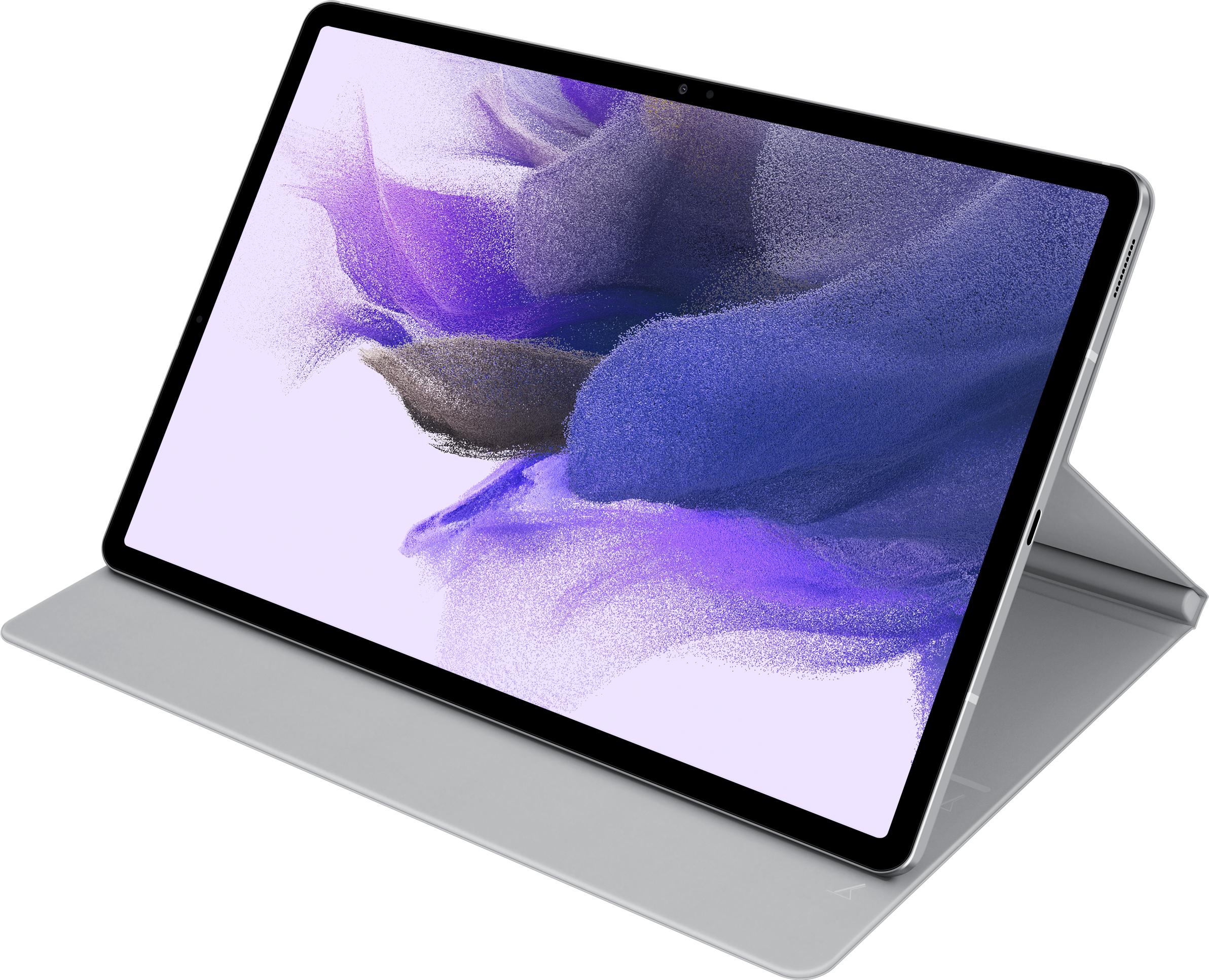 SAMSUNG Book Cover - Étui portefeuille (Gris)