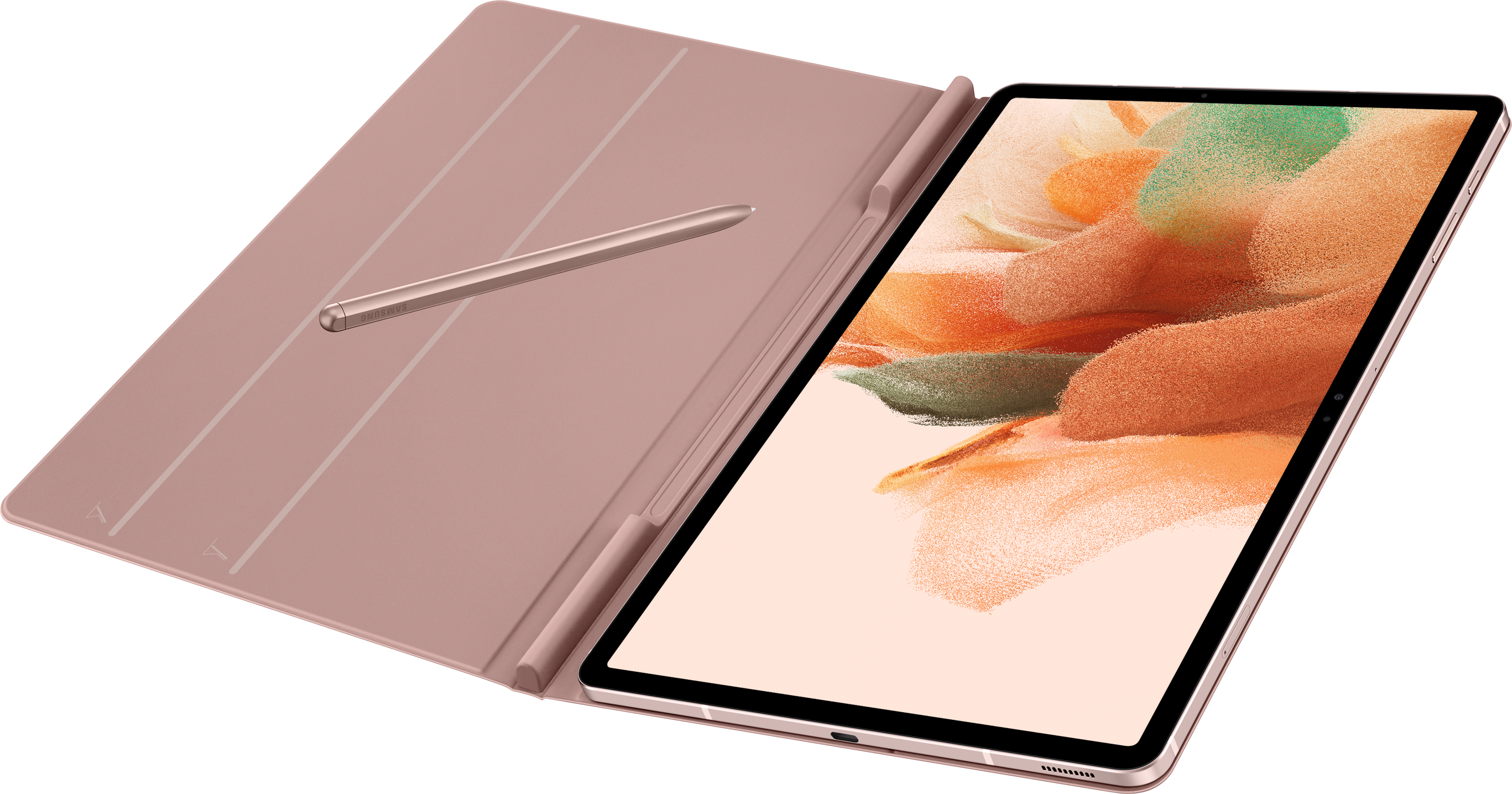 SAMSUNG Book Cover - Étui portefeuille (Rose)