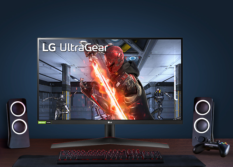 LG Ultragear 27GN800-B - 27 inch - 2560 x 1440 (Quad HD) - 1 ms - 144 Hz