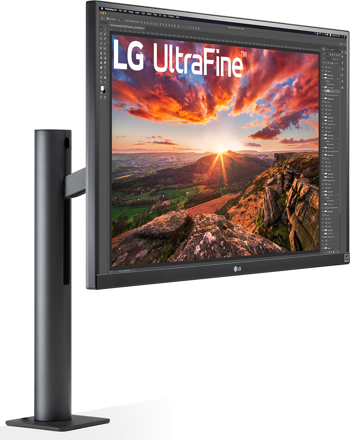 LG 27UN880-B - 27 inch - 3840 x 2160 (Ultra HD 4K) - AH-IPS-paneel - in hoogte verstelbaar