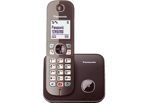 SATURN Telefon in Mocca-Braun (Mobilteile: PANASONIC | Telefon Schnurloses 1) Schnurloses KX-TG6851GA kaufen