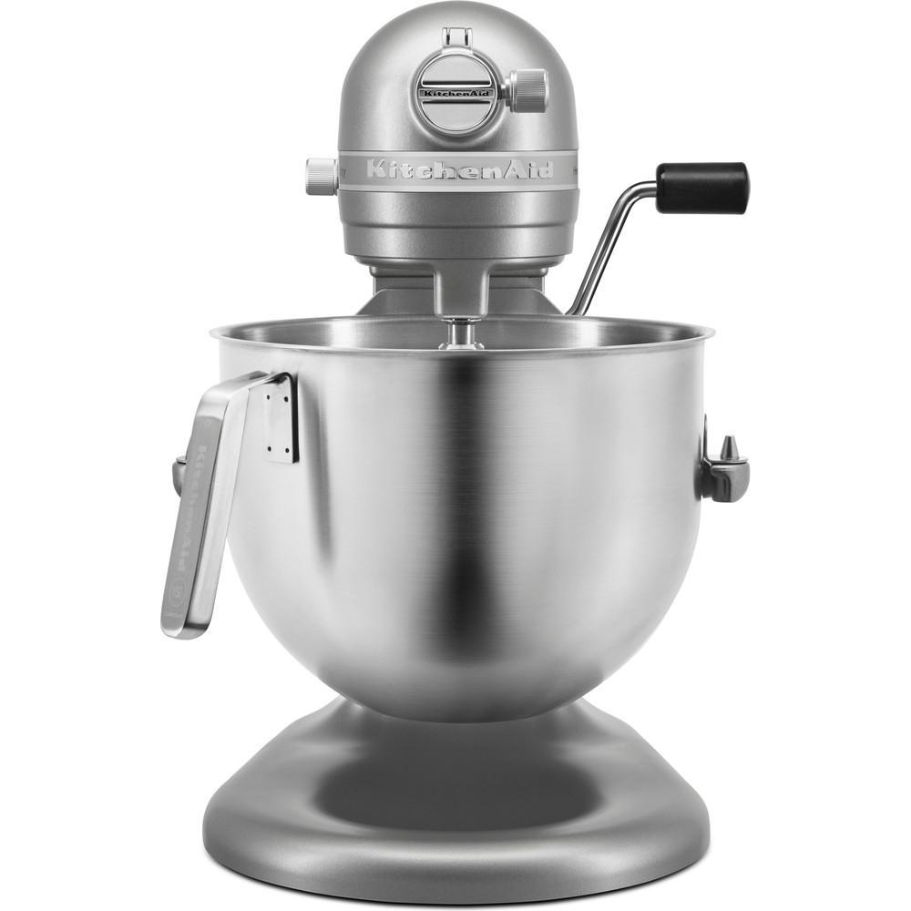 KITCHENAID 5KSM7591XESL HEAVY DUTY  Küchenmaschine Silber (Rührschüsselkapazität: 6,9 l, 500 Watt)