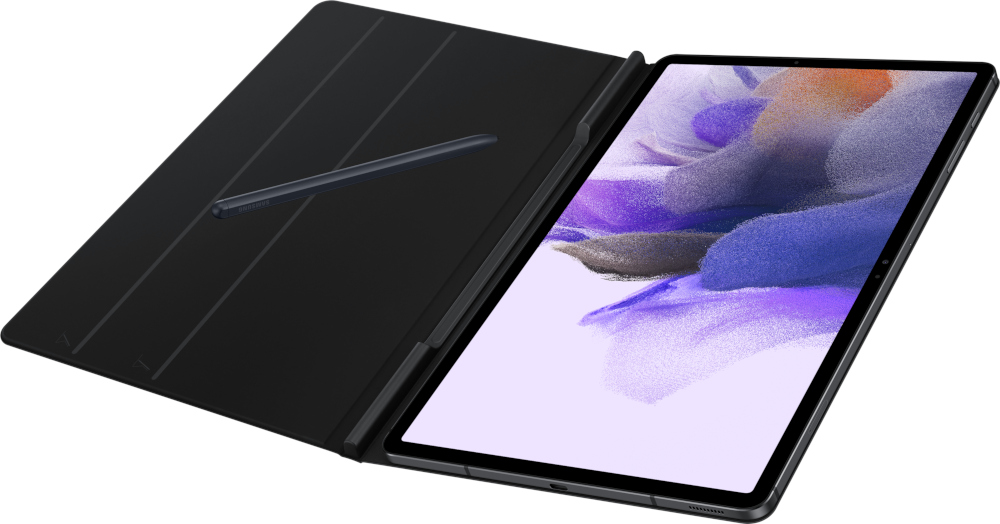 SAMSUNG Etui de protection Galaxy Tab S7 Plus / S7 Plus Lite Noir (EF-BT730PBEGEU)