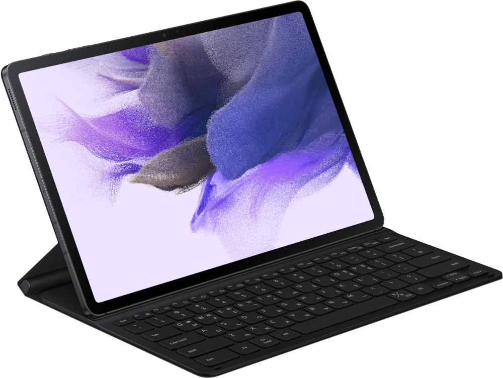 SAMSUNG Toetsenbordcover Galaxy Tab S7 Plus / Plus Lite Zwart (EF-DT730BBFGBE)