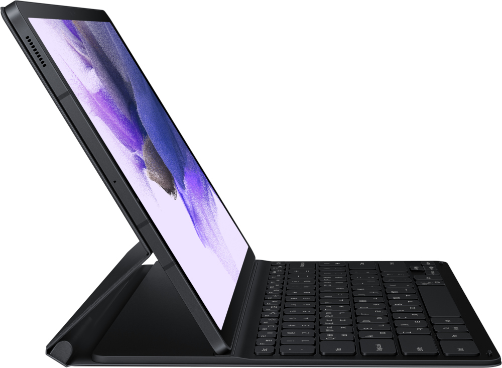 SAMSUNG Toetsenbordcover Galaxy Tab S7 Plus / Plus Lite Zwart (EF-DT730BBFGBE)