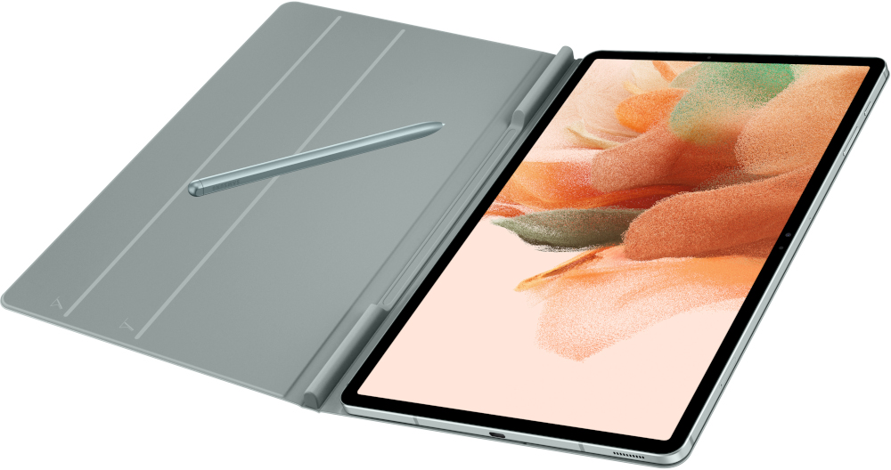 SAMSUNG Etui de protection Galaxy Tab S7 Plus / S7 Plus Lite Vert (EF-BT730PGEGEU)