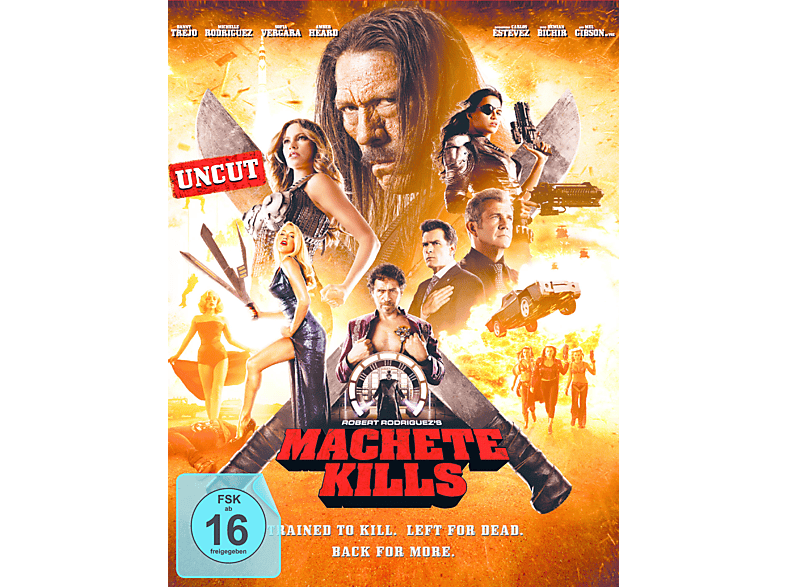 Machete Kills (Mediabook C) Blu-ray + DVD (FSK: 16)