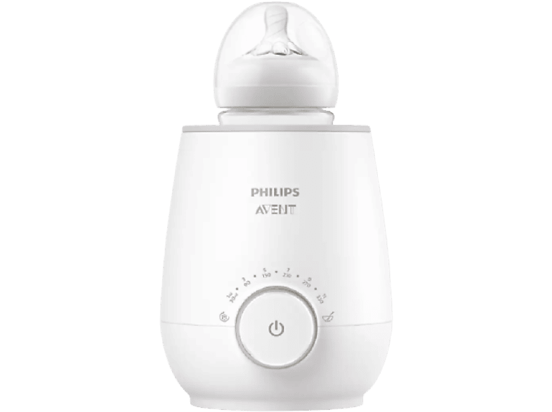 Calienta biberones - Philips SCF358/00, Función de descongelación, Calentamiento rápido y cómodo, Blanco