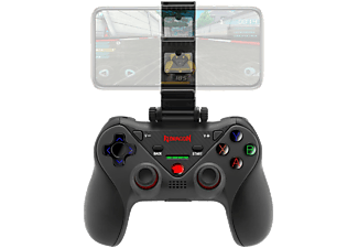 REDRAGON G812 Bluetooth gamepad, PC, Android, iOS, vezetékes és vezetéknélküli mód, kihajtható mobil tartó