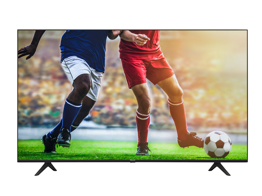TV LED 58" - Hisense 58A7100F, UHD 4K, HLG, HDR10, Modo Juego, Dolby Vision, Control por voz, Negro