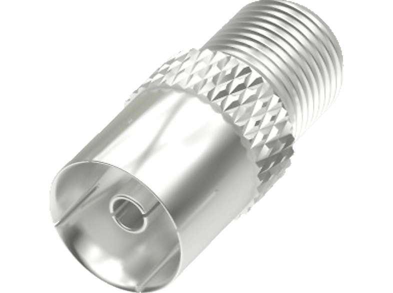 HAMA F-Kupplung auf Koax-Kupplung SAT-Adapter | Adapter & Kabel