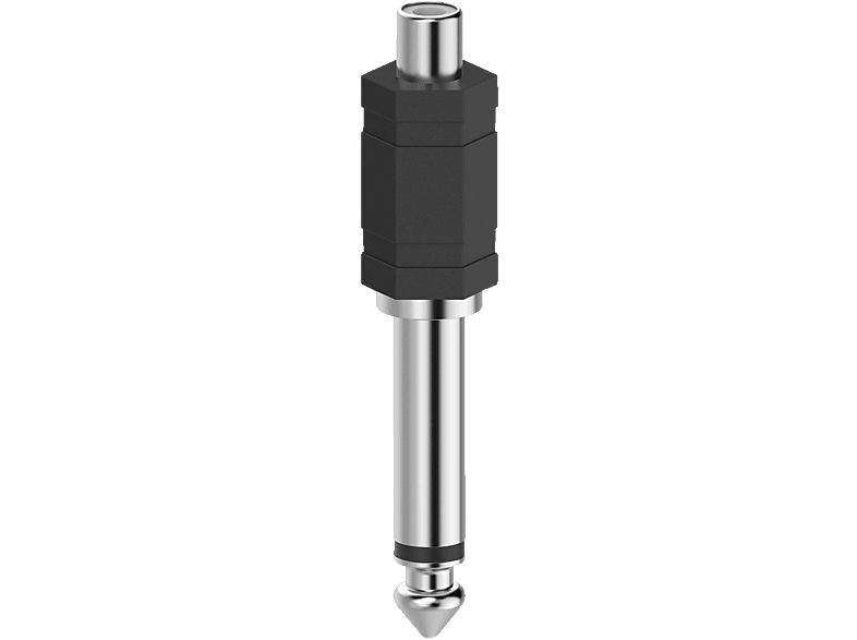Cinch-Kupplung auf mm HAMA 6.3 Klinken-Stecker, Audio-Adapter