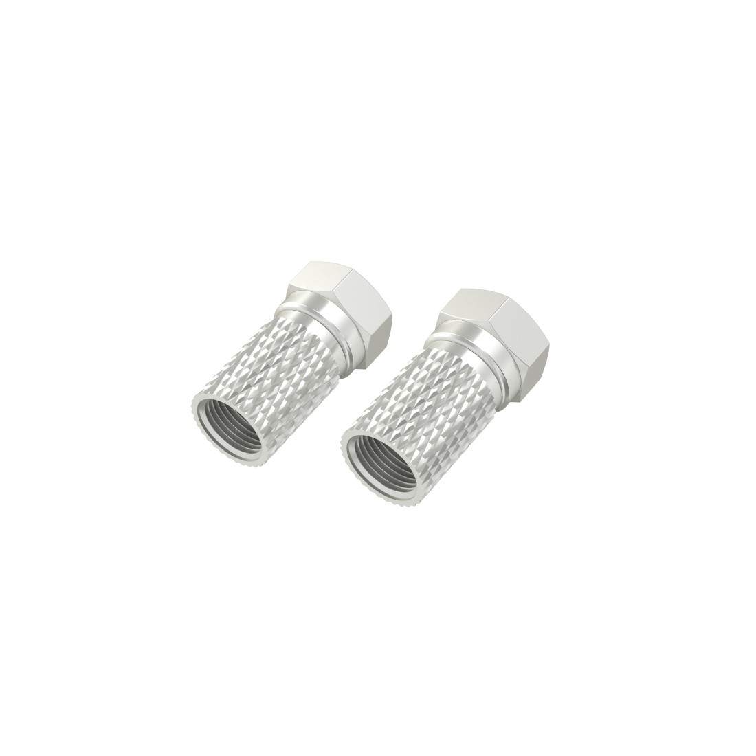 HAMA F-Stecker Stück 2 8 mm