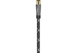 HAMA 120 dB Koax-Stecker auf Koax-Kupplung Antennen-Kabel