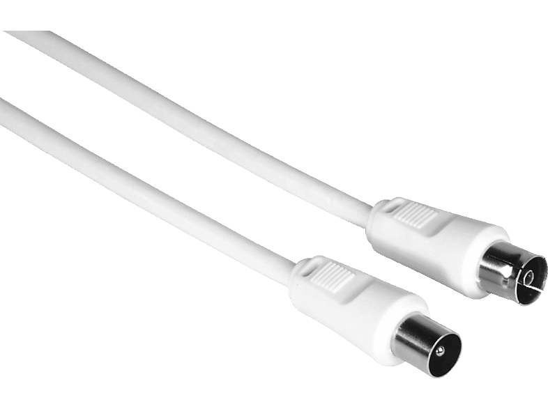 HAMA 75 dB, 1.5 m Koax-Stecker auf Koax-Buchse Antennen-Kabel | Adapter & Kabel