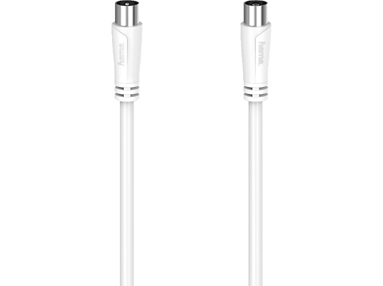 HAMA 90 dB, 7.5 m Koax-Stecker auf Koax-Kupplung Antennen-Kabel 