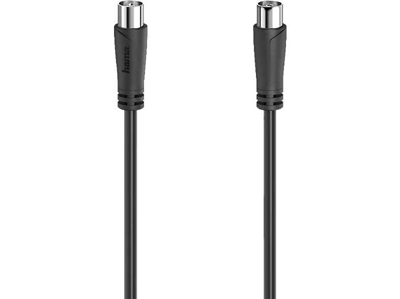 90 3 dB, Antennen-Kabel HAMA m auf Koax-Kupplung Koax-Stecker