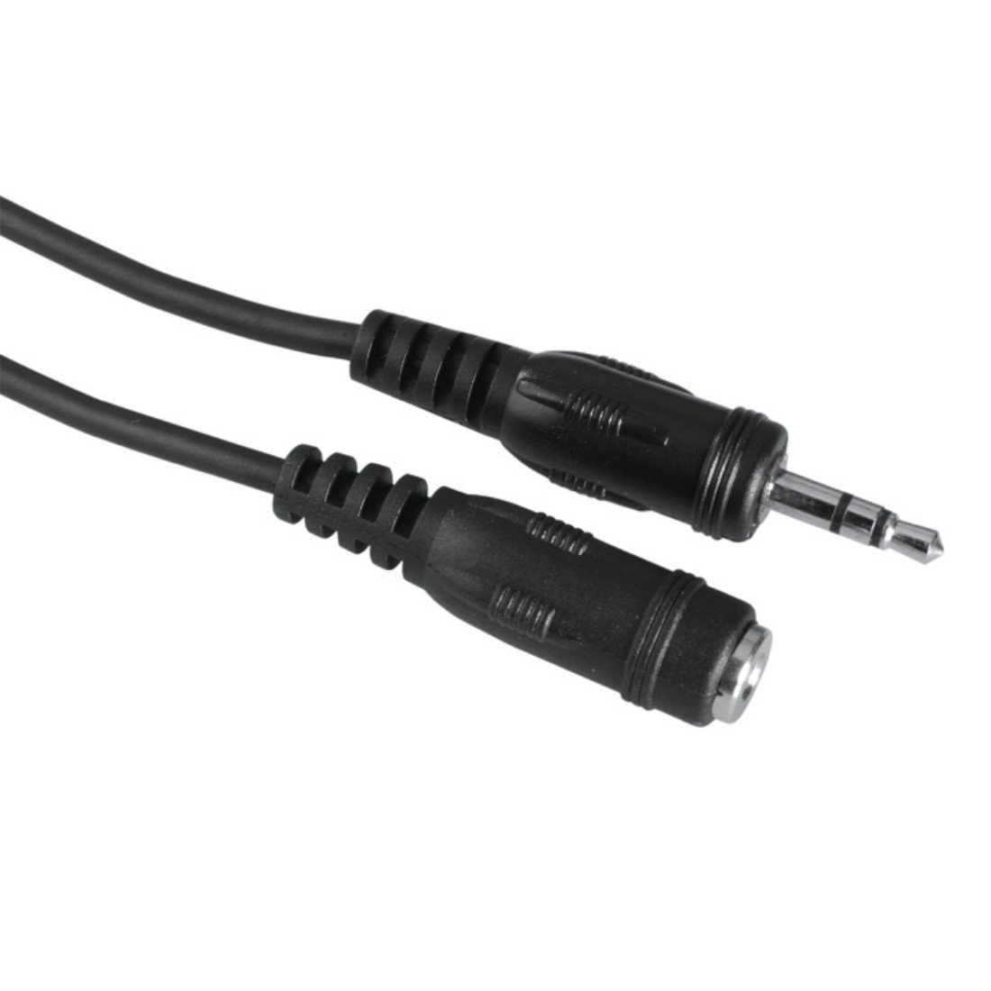HAMA 3.5-mm-Klinken-Stecker auf 3.5-mm-Klinken-Kupplung, 2,5 m Audiokabel