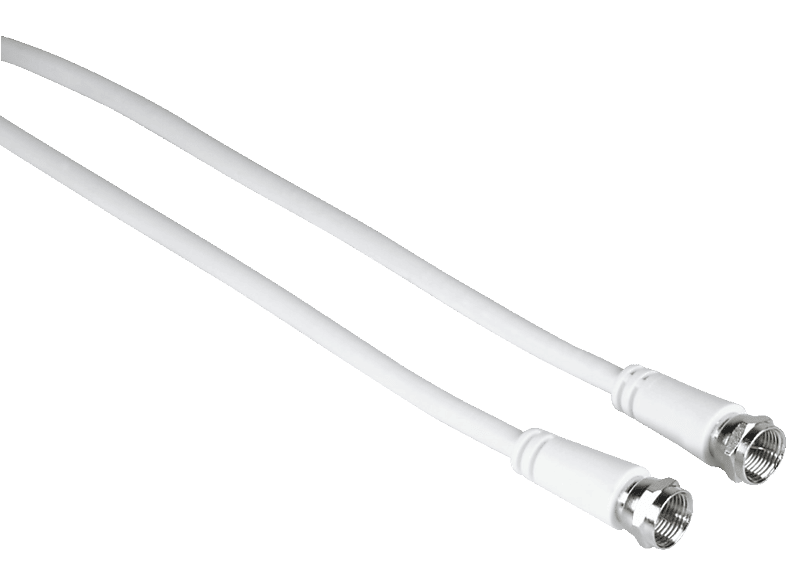 HAMA 75 dB, 1.5 m F-Stecker an F-Stecker SAT-Anschlusskabel