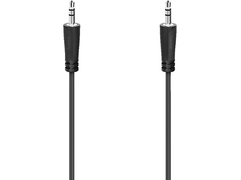 HAMA 3.5-mm-Klinken-Stecker auf 3.5-mm-Klinken-Stecker, Kabel, m 5