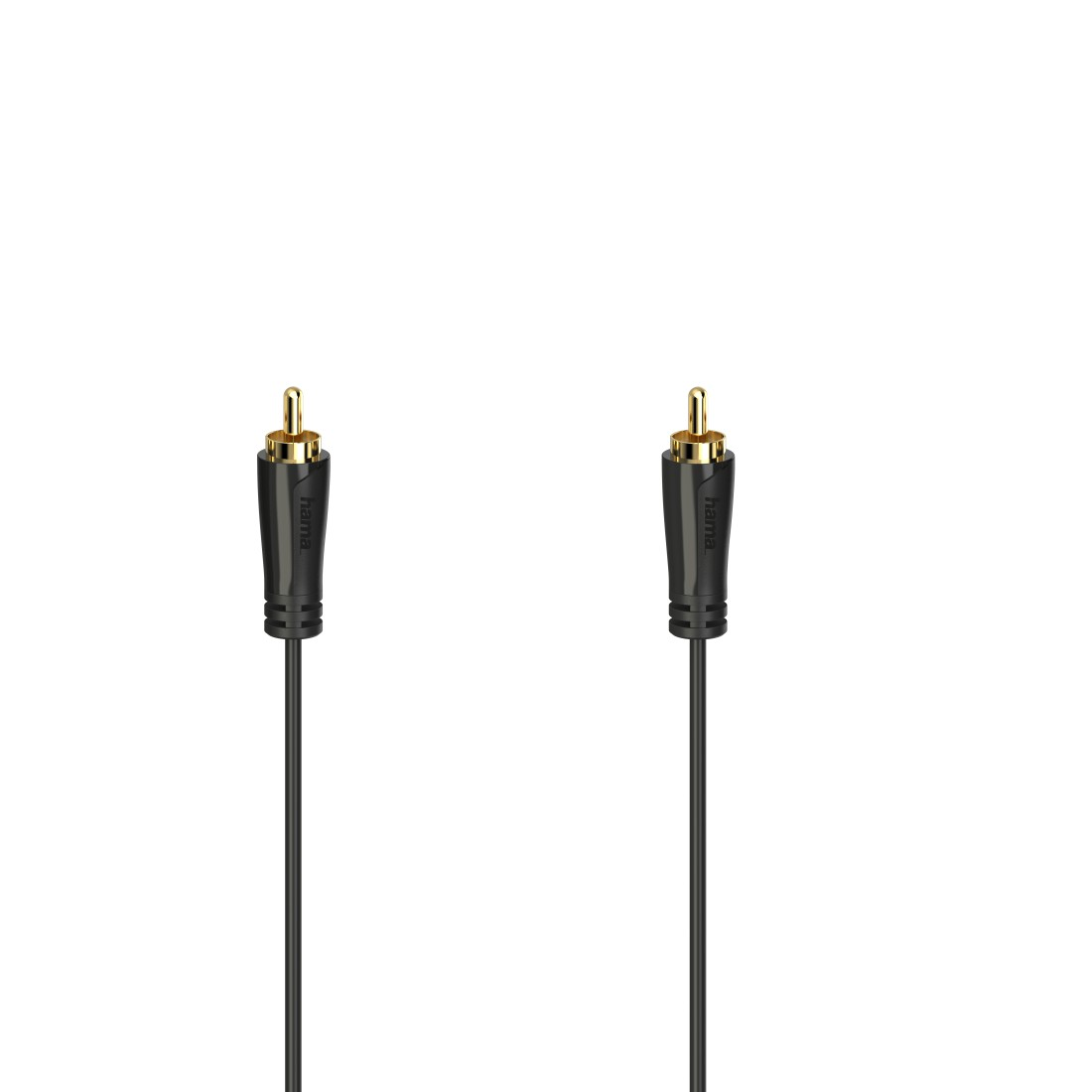 HAMA Cinch-Stecker m Videokabel, 1,5 auf Cinch-Stecker