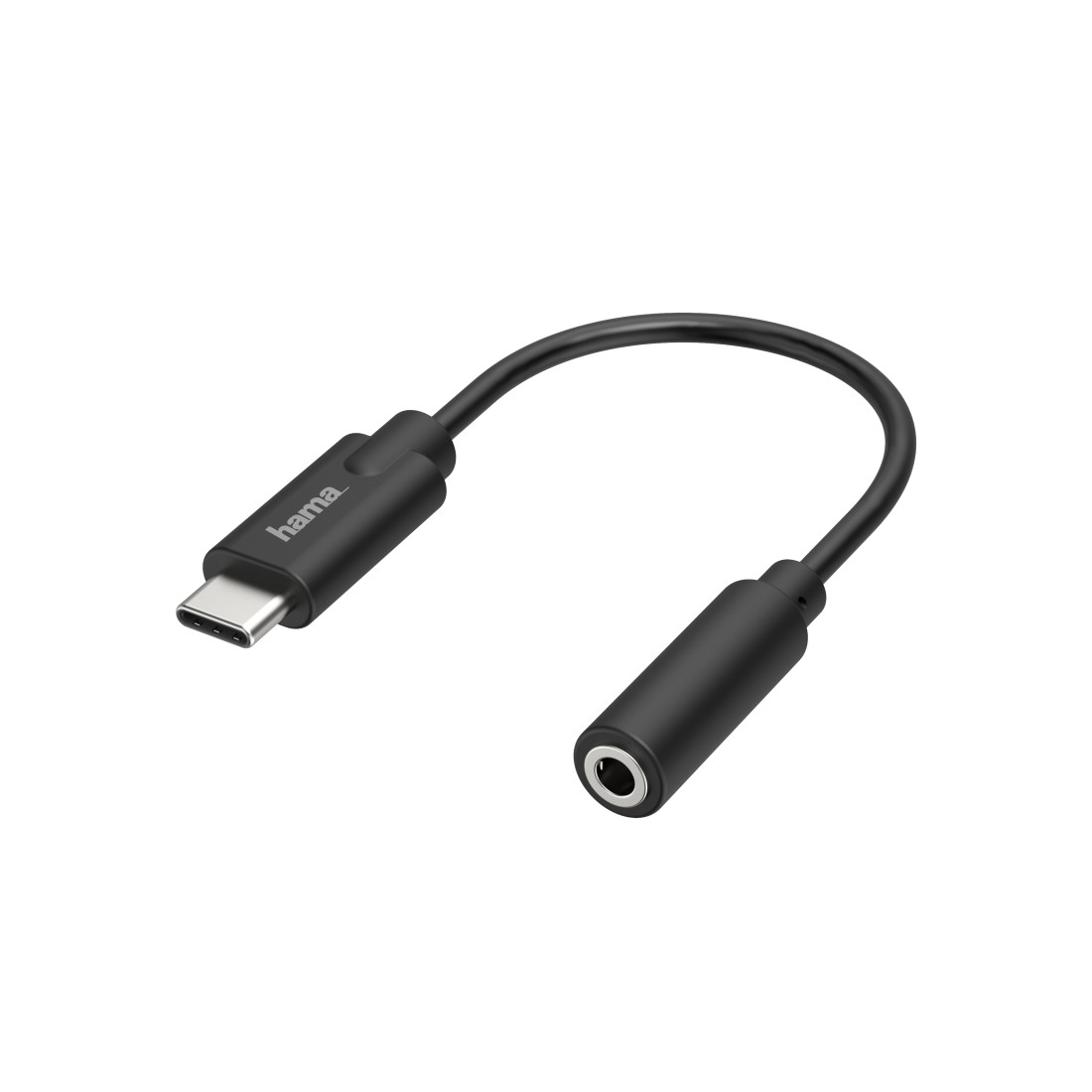 auf USB-C-Stecker HAMA 3.5-mm-Klinke-Buchse, Audio-Adapter
