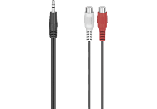 Audiokabel Adapter 1 x Cinchstecker auf 2 x Cinchkupplung Cinch Verbindungskabel 