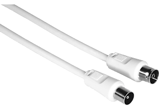 HAMA 75 dB Koax-Stecker auf Koax-Kupplung Antennen-Kabel