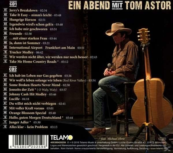 Tom Astor - Ein Abend Mit Tom Astor  - (CD)