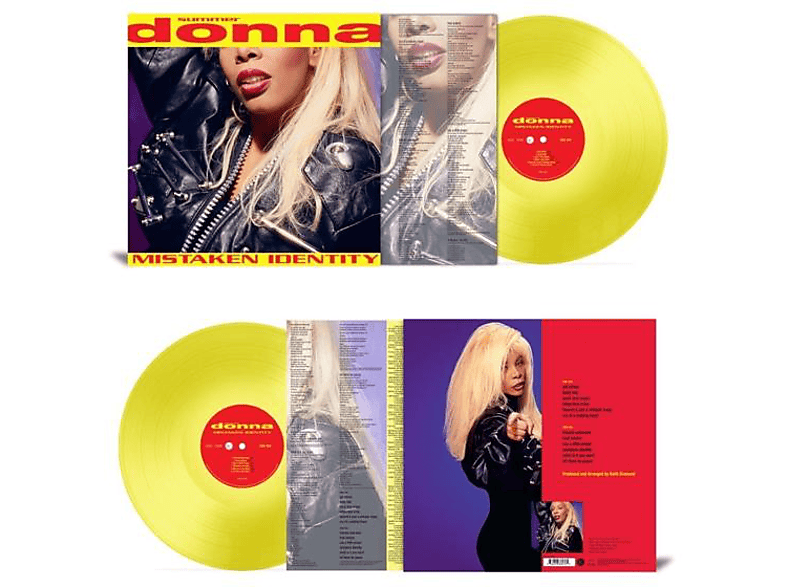 Donna Summer Vinyl (Vinyl) Identity-Translucent Yellow - - Mistaken