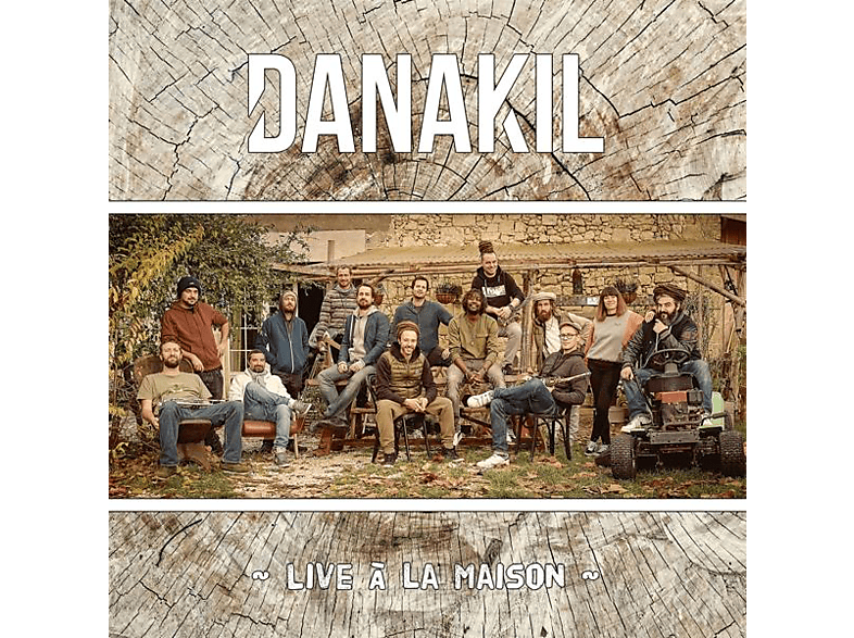 Danakil – live a la maison – (CD)