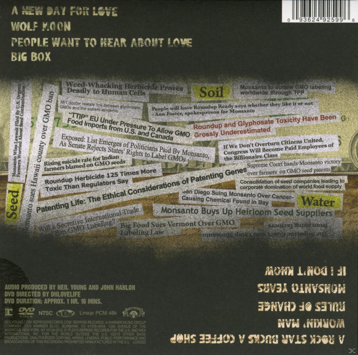 Neil Young, Promise of The Real - The Monsanto Years (CD + DVD)