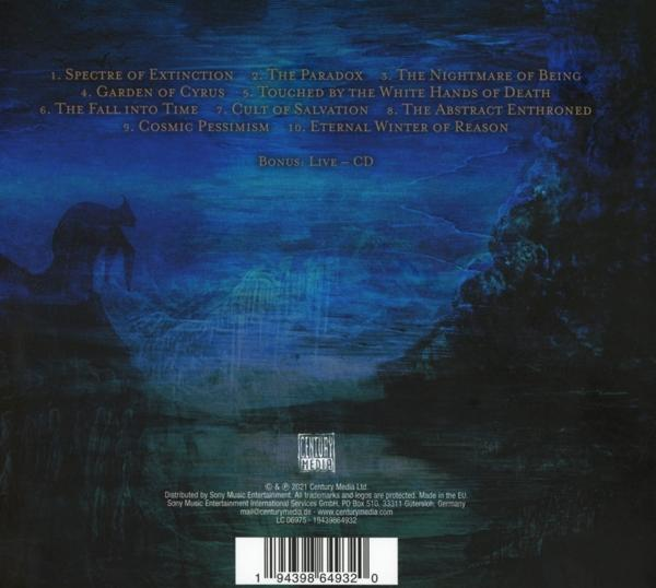 CD-Cover mit Titeln und blauem Bild einer Fantasieszene.
