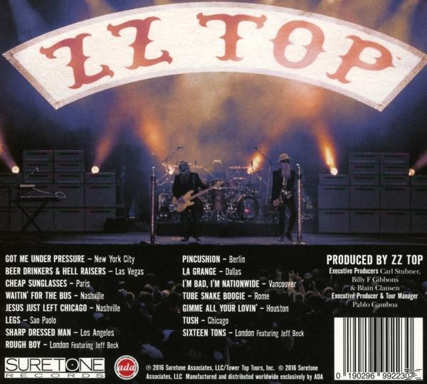 ZZ Top - Live-Greatest Hits From Around The World  - (CD)