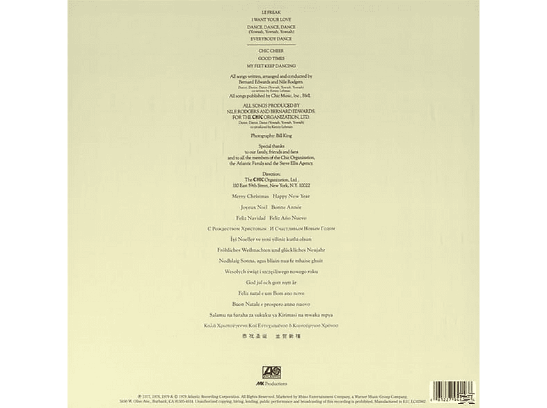 Thumbnail - Chic - Les Plus Grands Succes De Chic-Chic's Greatest Hit (Vinyl)