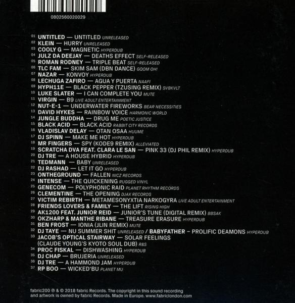 Kode9 & Burial - Fabric Live 100  - (CD)