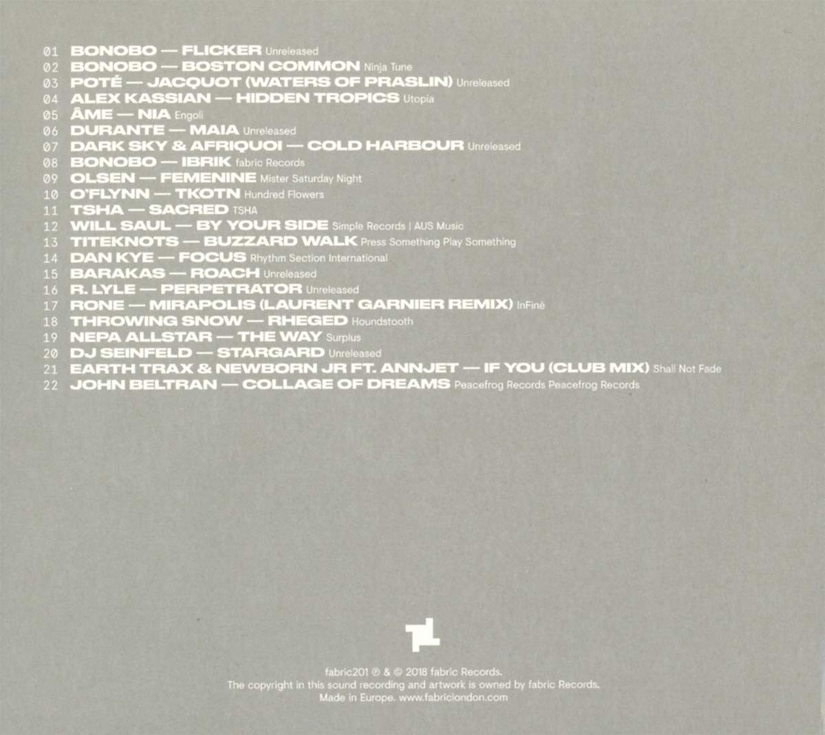 VARIOUS - Fabric Presents: Bonobo  - (CD)