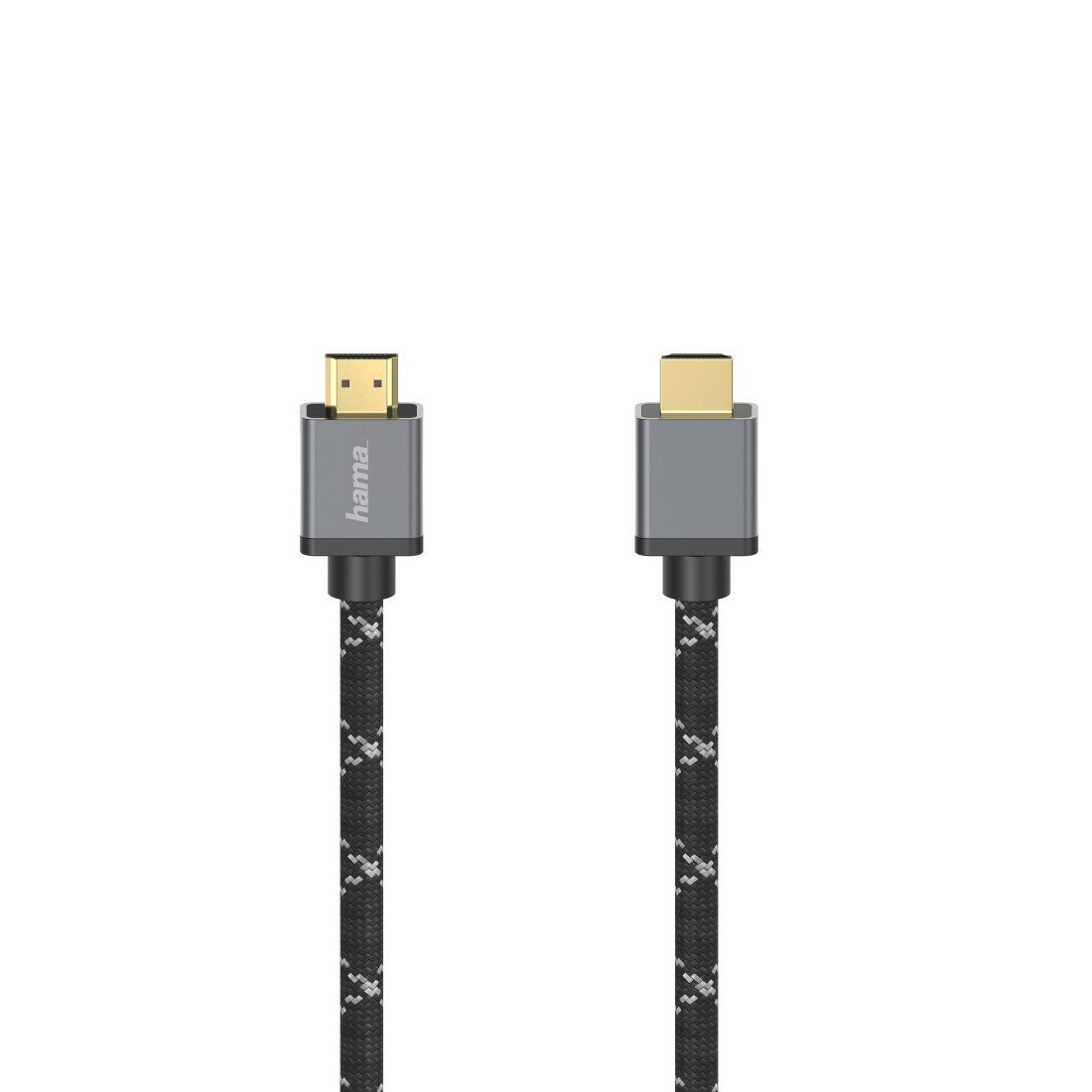 HAMA 205238 Ultra High Speed HDMI™-Kabel, zertifiziert, Stecker-Stecker, 8K, Alu, 1,0 m