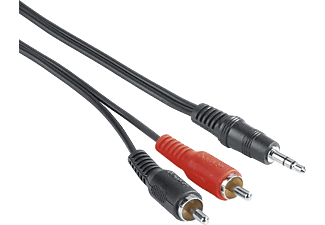 2,4 m Audio Kabel 2 x Chinch Stereo Stecker  Anschlusskabel RCA HiFi 