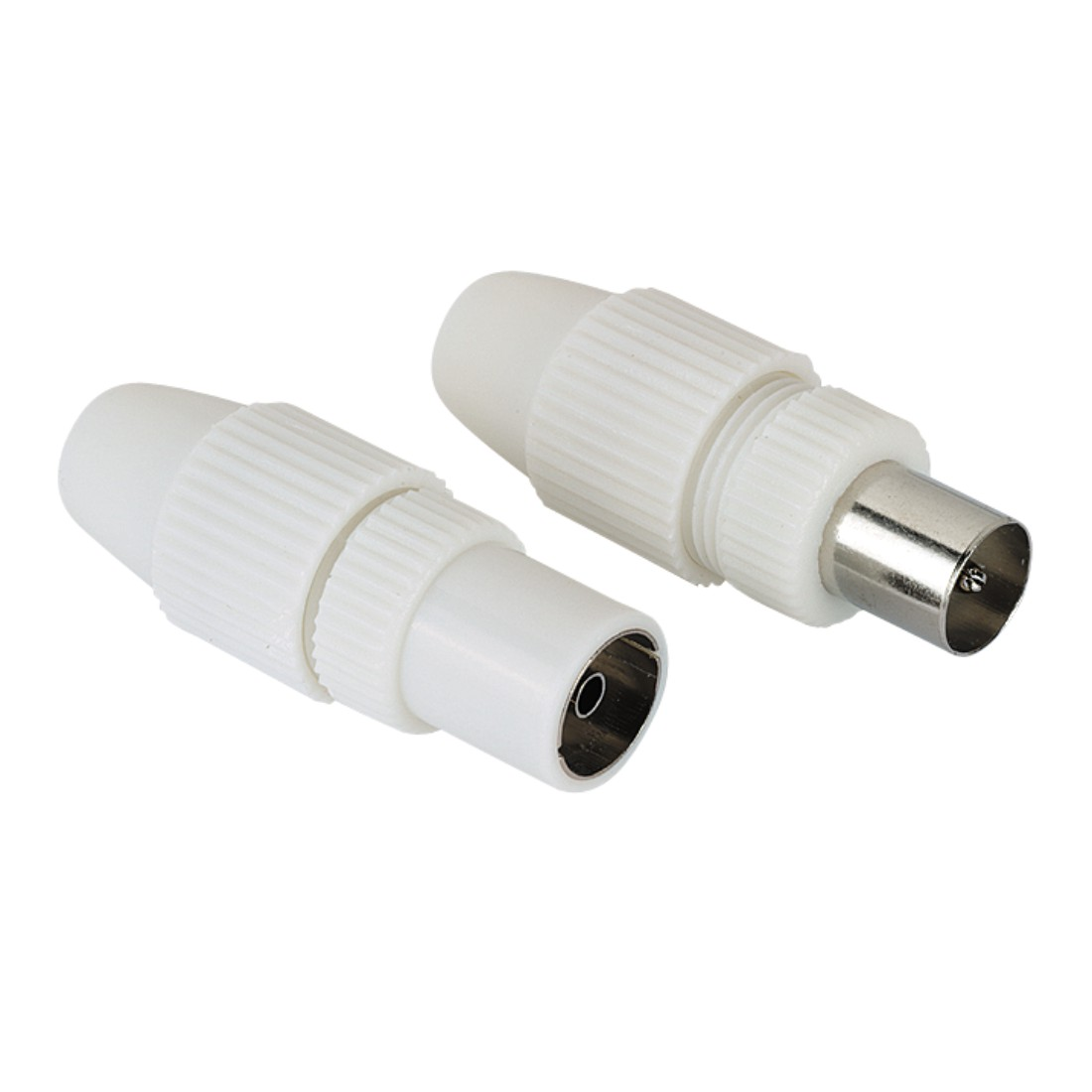 HAMA 205212 Koax-Set, Stecker/Kupplung, klemmbar