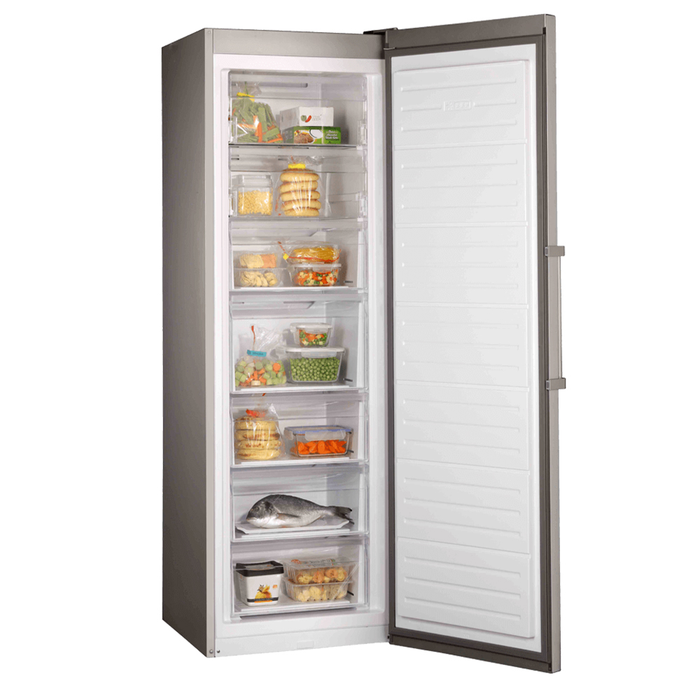 VESTEL CD7001 EX NF 280L Dikey Tip Derin Dondurucu Inox