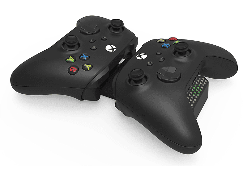 Thumbnail - HORI Dual Ladestation für Controller (inkl. 2x Akku), Zubehör Xbox Series X, Schwarz