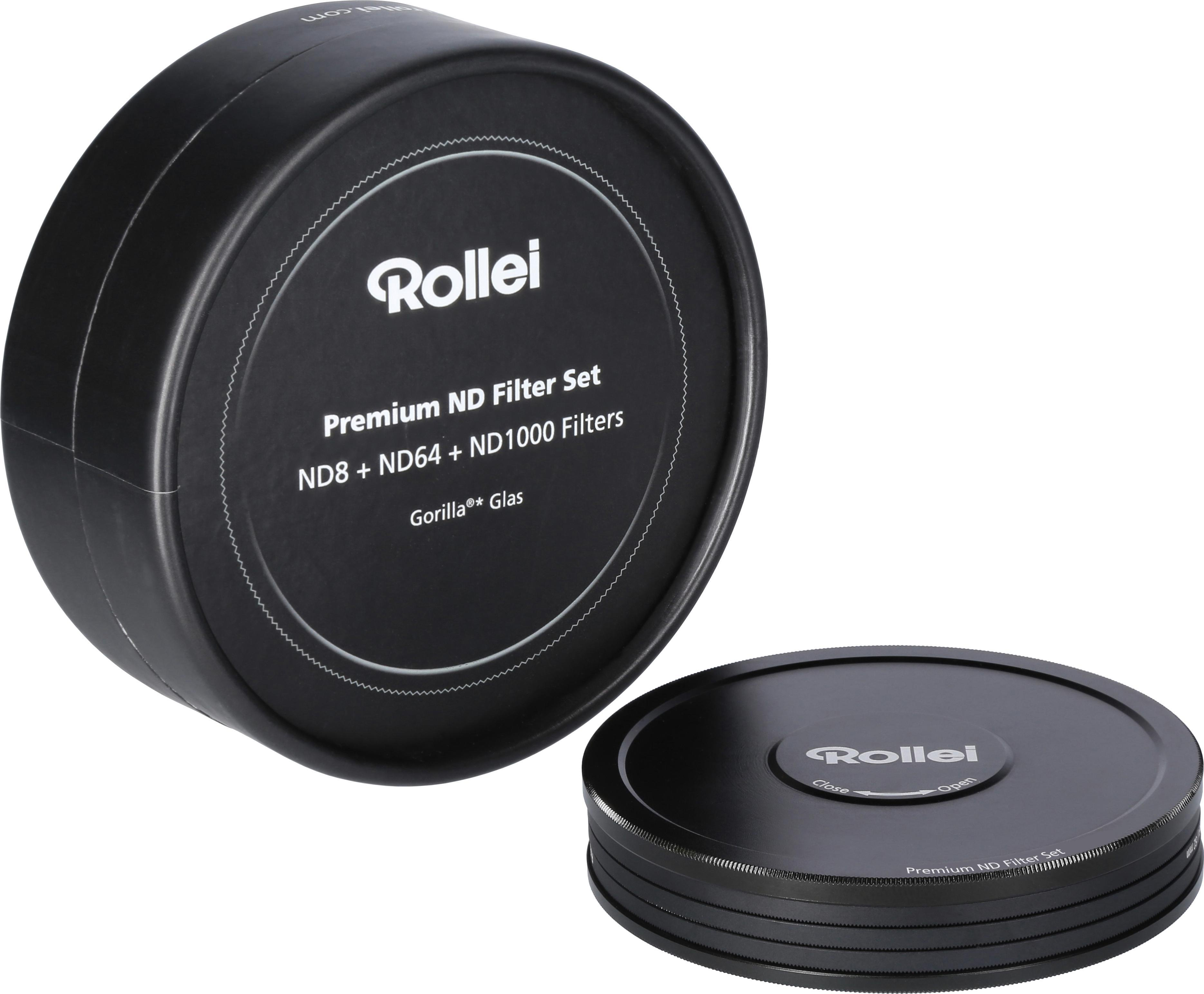 82 82 mm mm Rollei ND Premium ND-Filter/Graufilter ROLLEI Set Filter