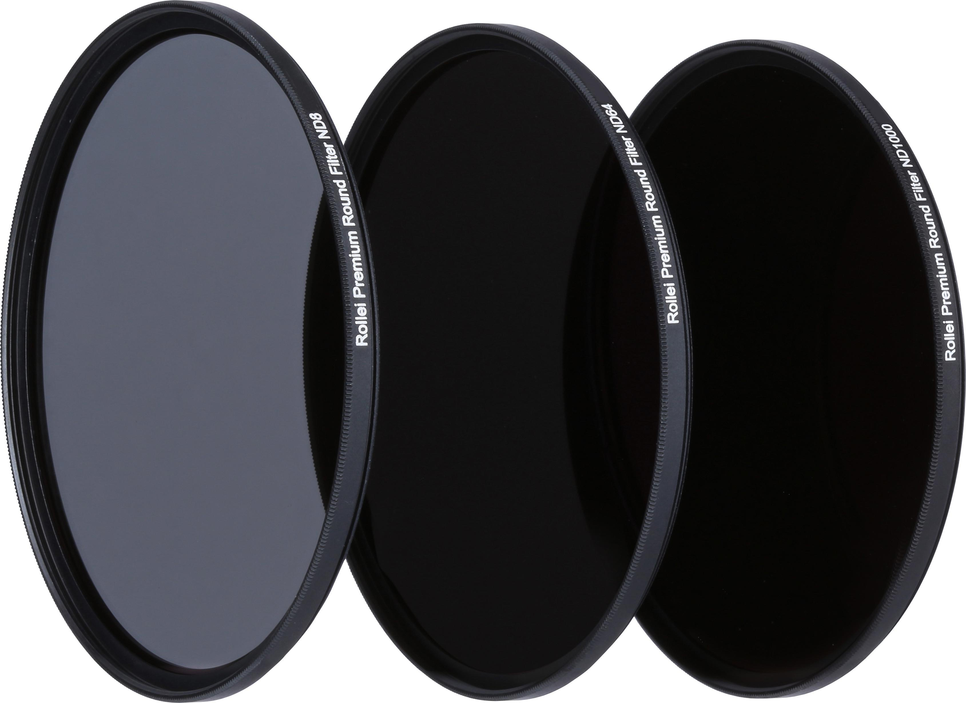 82 82 mm mm Rollei ND Premium ND-Filter/Graufilter ROLLEI Set Filter