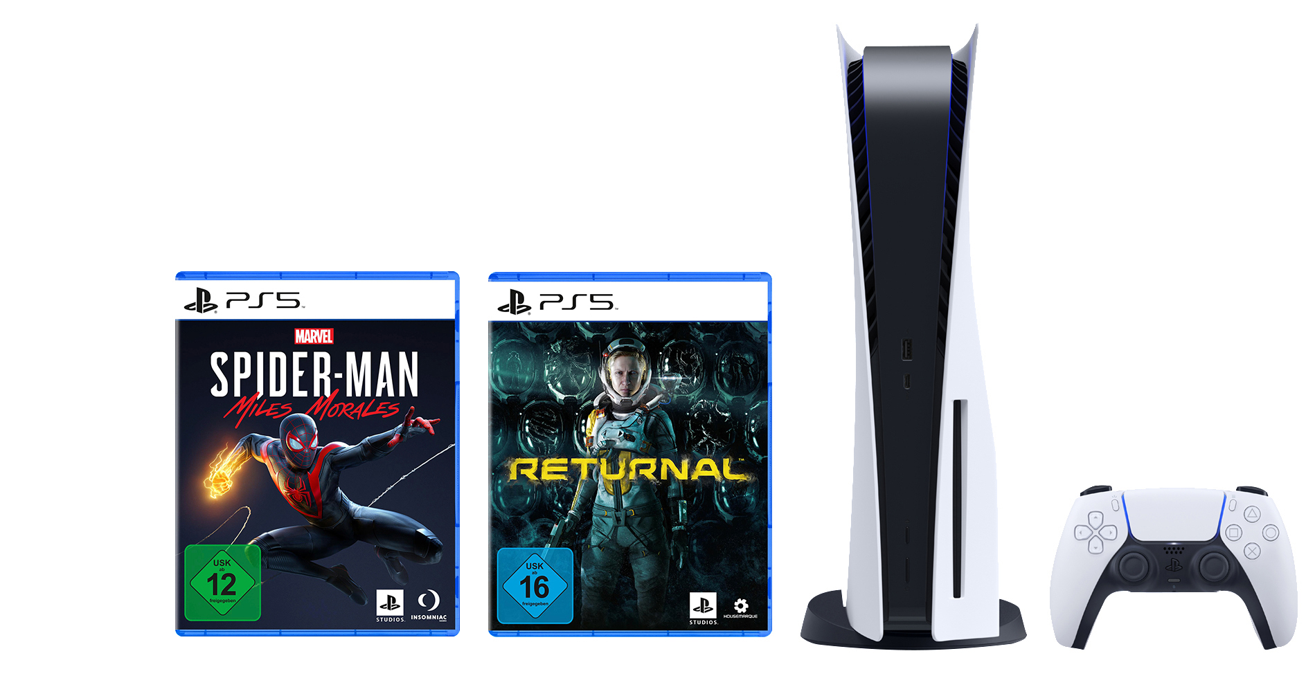 SONY PS5 + Returnal + Marvel’s Spider-Man: Miles Morales