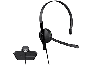 Auricular - Microsoft S5V-00015 Xbox One Chat Headset, Micrófono, Cable, Negro
