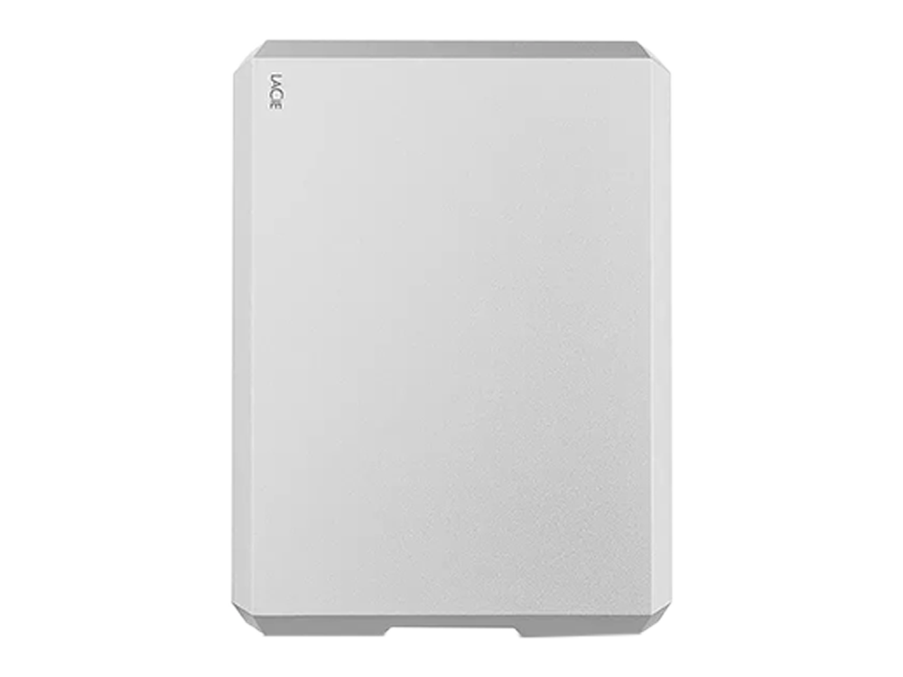 Disco duro 4 TB - LaCie Mobile Drive Moon Silver, Externo, USB-C, USB 3.0, Para Mac y Windows