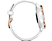 GARMIN Venu 2S - GPS-Smartwatch (Breite: 18 mm, Silikon, Rosegold/Weiss)