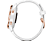 GARMIN Venu 2S - GPS-Smartwatch (Breite: 18 mm, Silikon, Rosegold/Weiss)